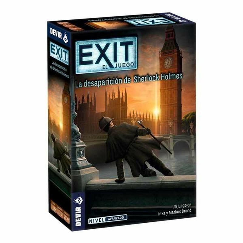Juegos Mesa Niños Devir Exit Sherlock Holmes: Desaparición - Compra online en MegaJuguetes