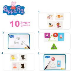 Juguetes Exterior Niños: Mesa Multijuegos Peppa Pig (6 Unidades) - Compra online en MegaJuguetes 2