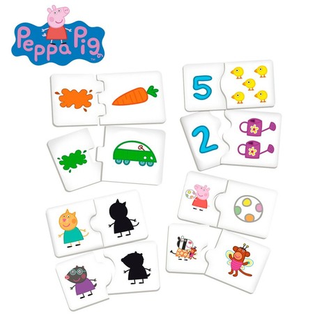 Juguetes Exterior Niños: Mesa Multijuegos Peppa Pig (6 Unidades)