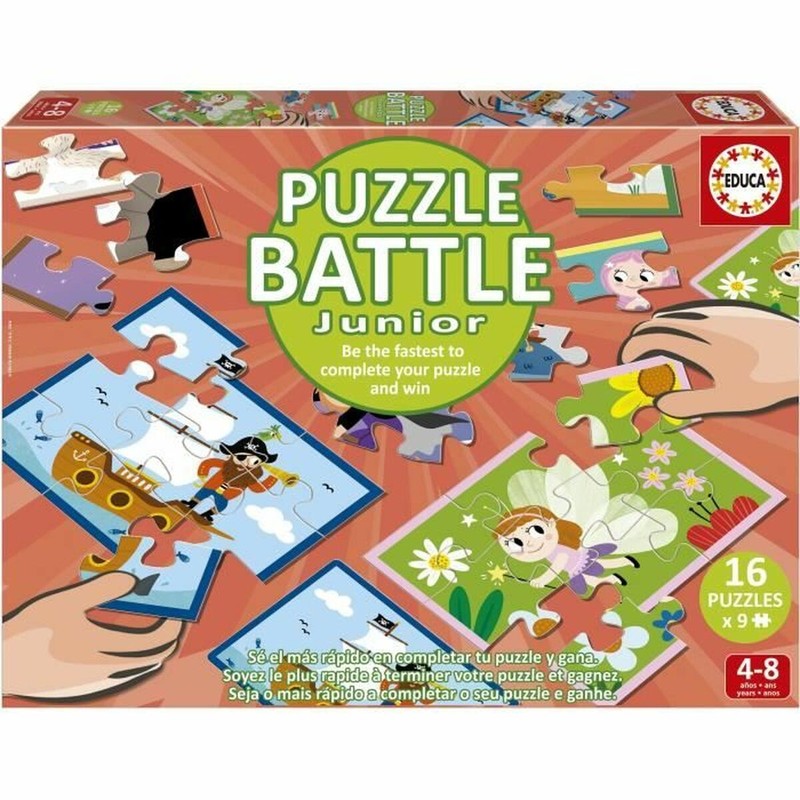 Puzzle infantil fantasía Educa Battle Jr 144 Piezas
