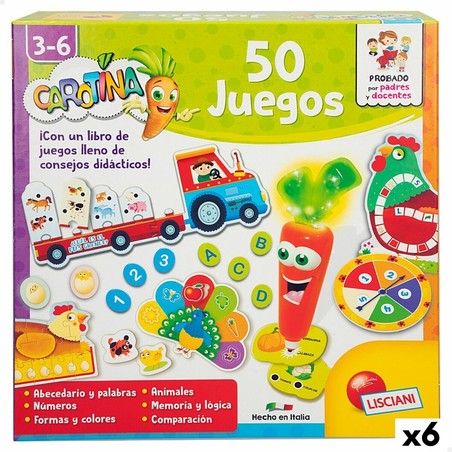 Juegos Mesa Niños Lisciani Giochi Carotina Baby 50 Juegos Educativos - Compra online en MegaJuguetes