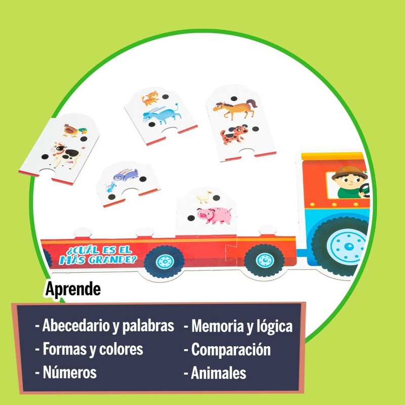 Juegos Mesa Niños Lisciani Giochi Carotina Baby 50 Juegos Educativos