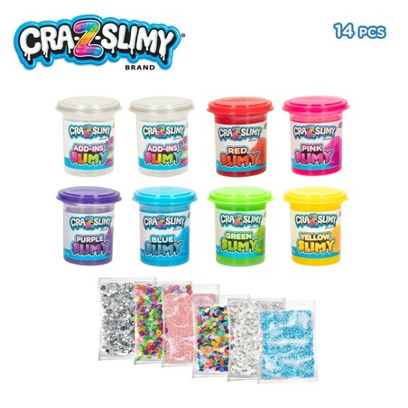 Manualidades Niños: Juego de Plastilina Cra-Z-Art Bold&Brights Slime (6 Unidades)