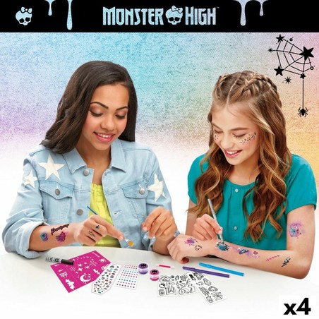 Manualidades Niños: Estudio de Moda Monster High con Tatuajes Temporales
