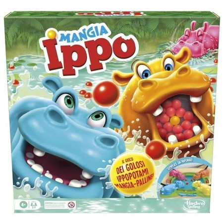 Juegos Mesa Niños: Hasbro Mangia Ippo Clásico - Compra online en MegaJuguetes