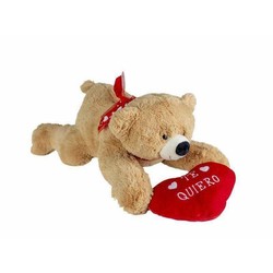 Peluches Niños Artesanía Beatriz Oso Te Quiero 50 cm - Compra online en MegaJuguetes