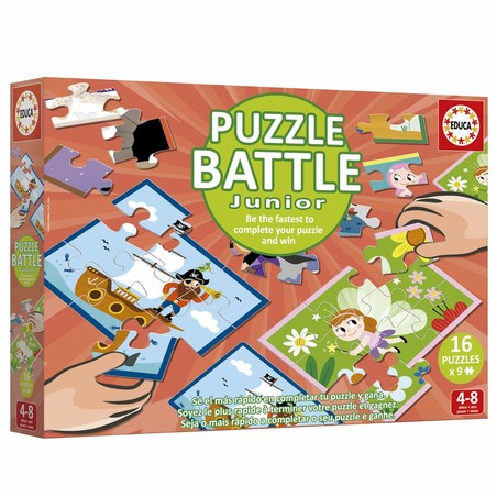 Piezas del puzzle Educa en preparación para el montaje
