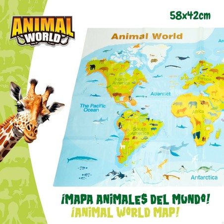 Figuras Acción Niños Colorbaby: Set de Animales de la Jungla 19 Piezas