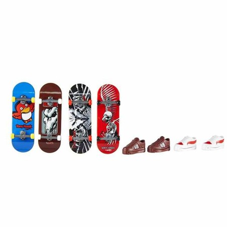 Juguetes Exterior Niños: Monopatín de Dedo Hot Wheels 8 Piezas - Compra online en MegaJuguetes