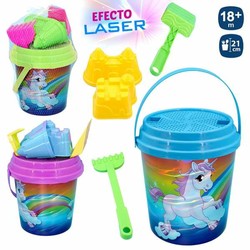 Juguetes Exterior Niños: Set de Playa Unicornio Juinsa - Compra online en MegaJuguetes 2