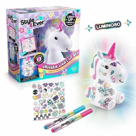 Manualidades Niños: Unicornio Luminoso Interactivo Canal Toys - Compra online en MegaJuguetes