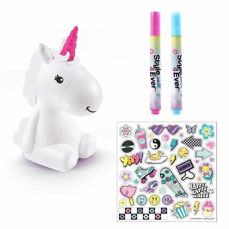 Manualidades Niños: Unicornio Luminoso Interactivo Canal Toys