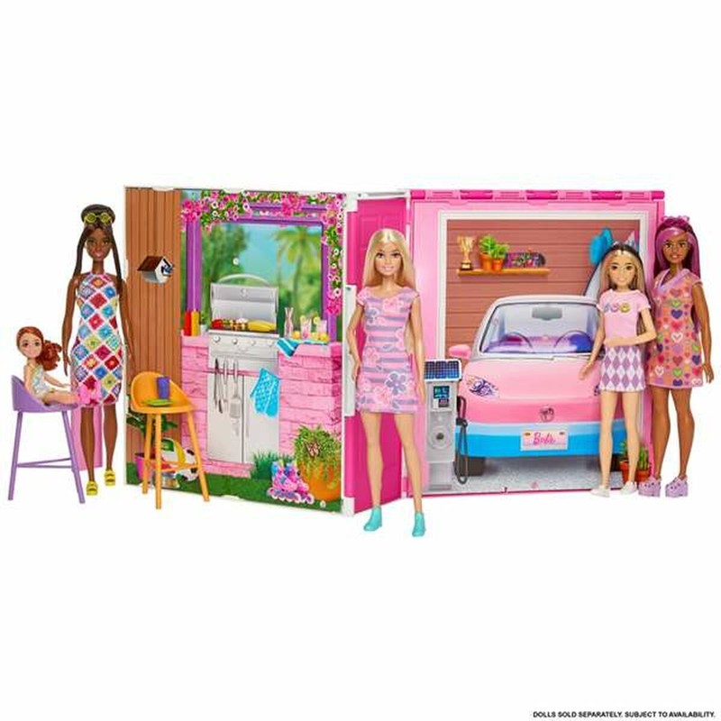 Figuras Acción Niños: Playset Barbie Getaway House con Muñeca