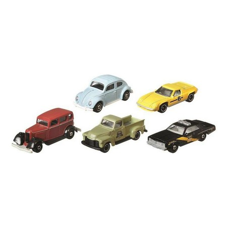 Coches Juguete Niños Mattel Matchbox C1817 - Pack 5 Multicolor