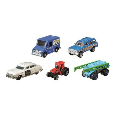 Coches Juguete Niños Mattel Matchbox C1817 - Pack 5 Multicolor