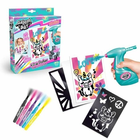 Manualidades Niños Canal Toys Airbrush Art Poster Creation - Compra online en MegaJuguetes
