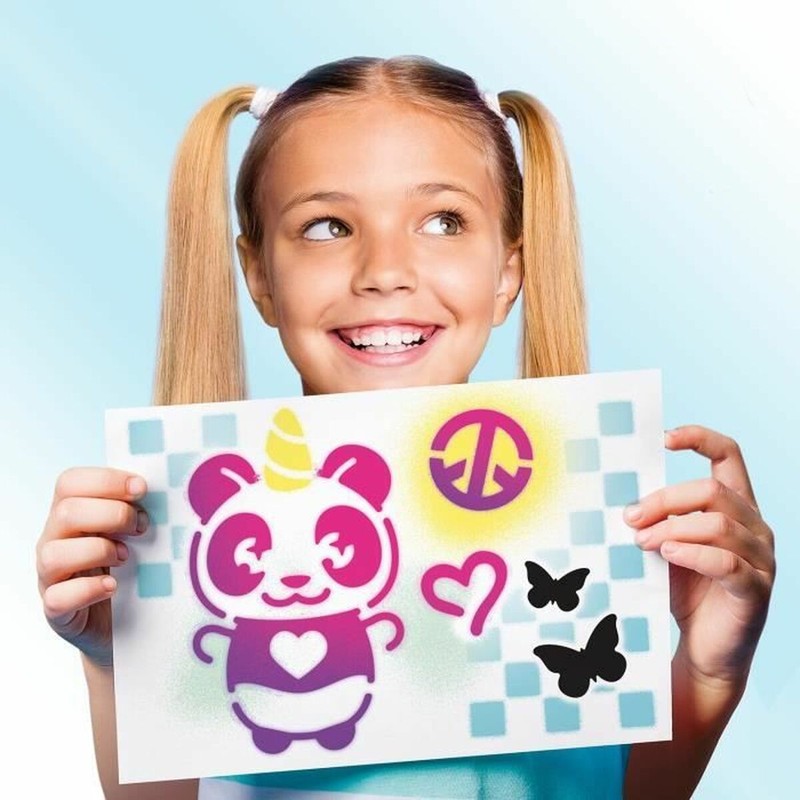 Manualidades Niños Canal Toys Airbrush Art Poster Creation