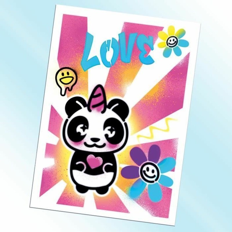Manualidades Niños Canal Toys Airbrush Art Poster Creation