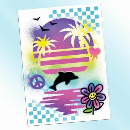 Manualidades Niños Canal Toys Airbrush Art Poster Creation