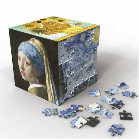 Puzzle de cartón y plástico duradero, perfecto para el uso frecuente de los niños.