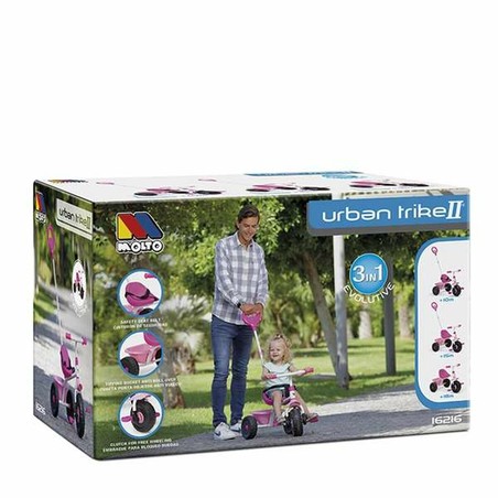 Juguetes exterior niños: Triciclo Moltó Urban Trike 3 en 1