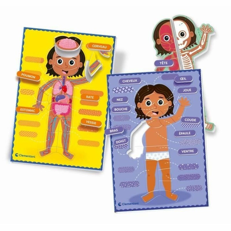 Juegos Mesa Niños Clementoni: El Cuerpo Humano Educativo (FR)