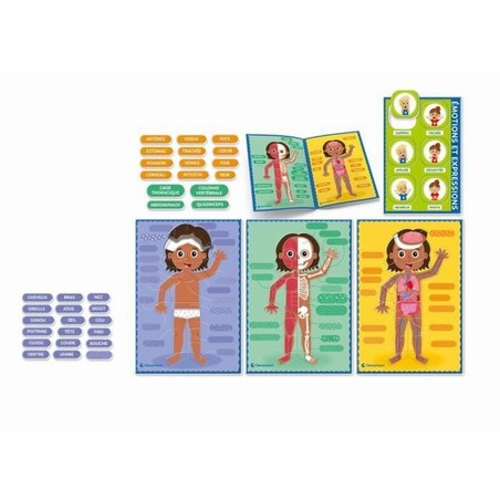 Juegos Mesa Niños Clementoni: El Cuerpo Humano Educativo (FR)