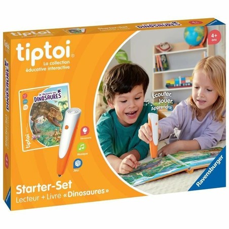 Juegos Mesa Niños: Ravensburger tiptoi® Starter Dino Educativo - Compra online en MegaJuguetes