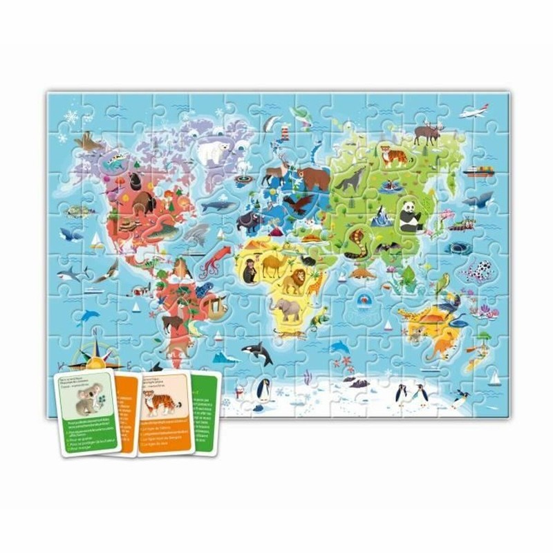 Juegos Mesa Niños: Clementoni À la découverte du monde FR