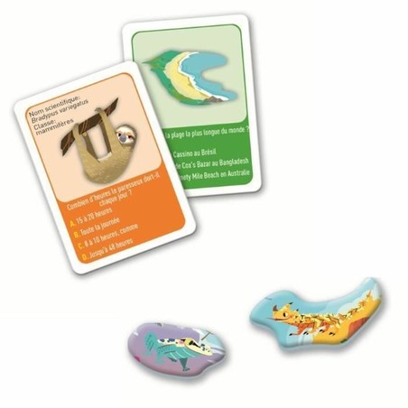 Juegos Mesa Niños: Clementoni À la découverte du monde FR