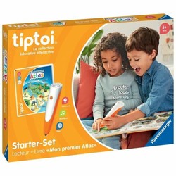Juegos Mesa Niños Ravensburger tiptoi® Starter Atlas Educativo - Compra online en MegaJuguetes