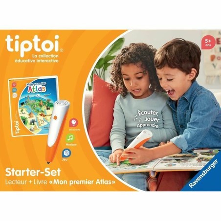 Juegos Mesa Niños Ravensburger tiptoi® Starter Atlas Educativo