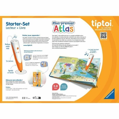 Juegos Mesa Niños Ravensburger tiptoi® Starter Atlas Educativo