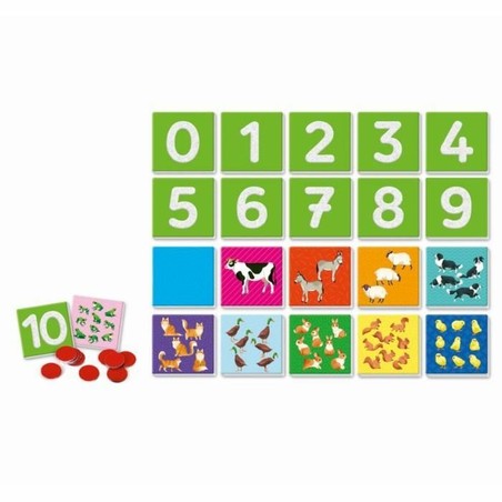 Juegos Mesa Niños Clementoni: Cifras Táctiles Educativo