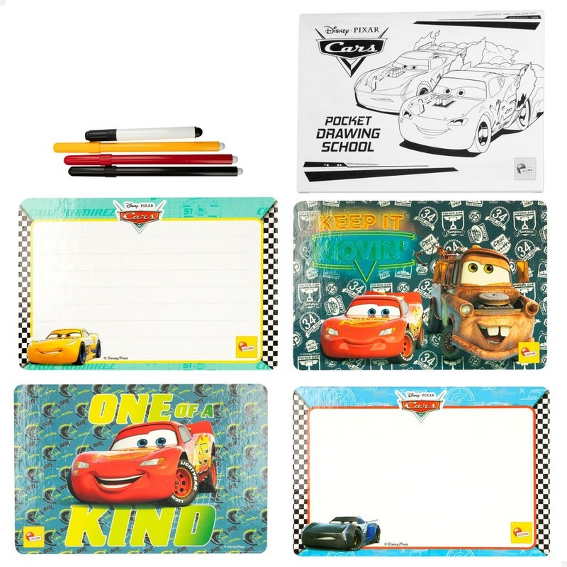 Manualidades Niños - Set Dibujo Cars Pocket School
