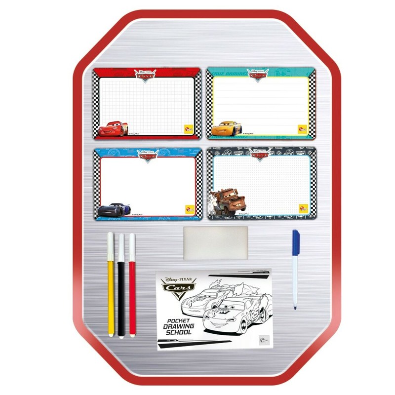 Manualidades Niños - Set Dibujo Cars Pocket School
