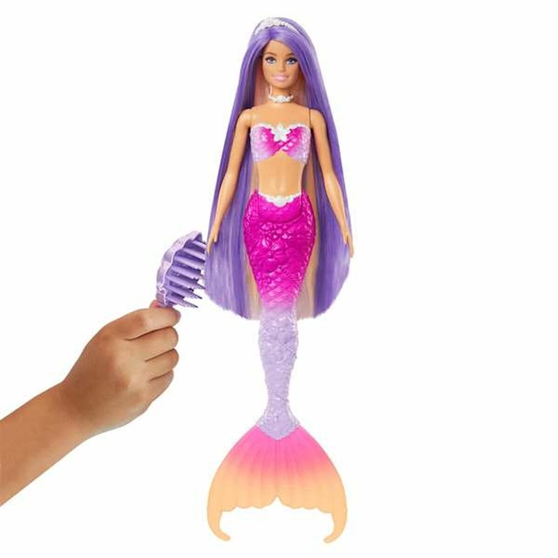 Muñecas Niñas Barbie Sirena Mágica Cambia Color