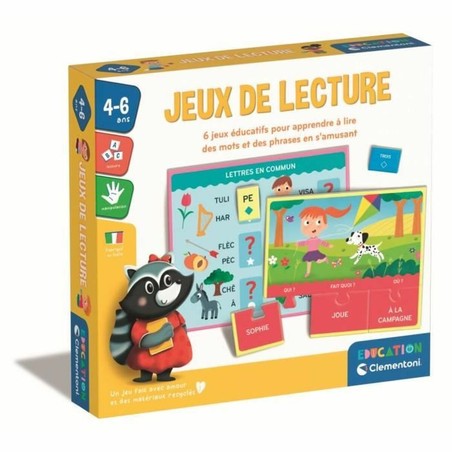 Juegos Mesa Niños Clementoni Jeux de Lecture (FR) - Compra online en MegaJuguetes
