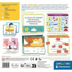 Juegos Mesa Niños Clementoni Jeux de Lecture (FR) - Compra online en MegaJuguetes 2