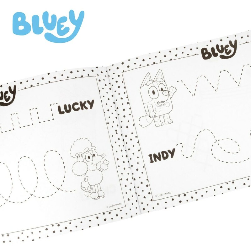 Manualidades Niños: Set de Dibujo Bluey Pocket Drawing School