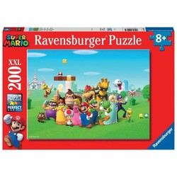 Puzzle infantil Ravensburger Super Mario 200 Piezas - Compra online en MegaJuguetes 2