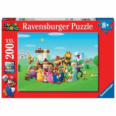 Puzzle infantil Ravensburger Super Mario 200 Piezas
