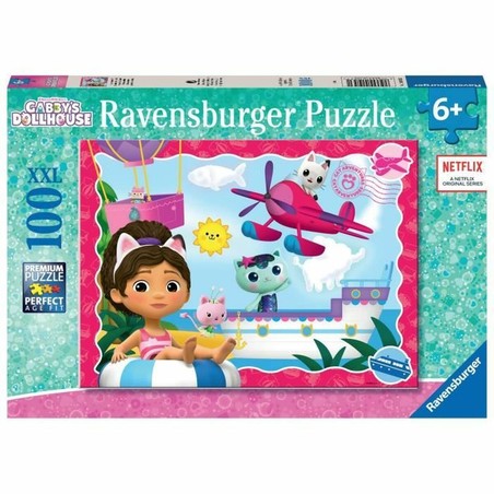 Puzzle Infantil Ravensburger Gabby's Dollhouse 100 Piezas - Compra online en MegaJuguetes