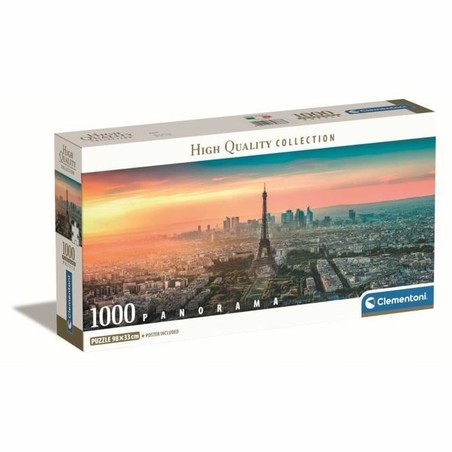 Puzzle París 1000 Piezas - Clementoni Panorama Desafío - Compra online en MegaJuguetes