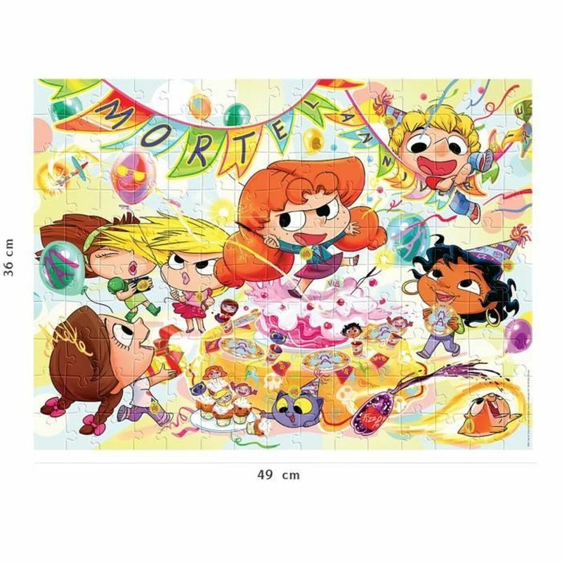 Puzzle Infantil Nathan Mortelle Adèle 150 Piezas