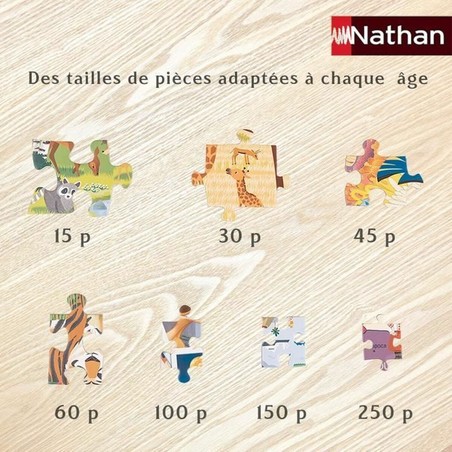 Puzzle Infantil Nathan Mortelle Adèle 150 Piezas