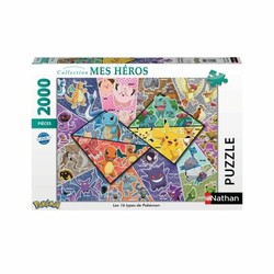 Puzzle Infantil Nathan Pokémon 2000 Piezas - Compra online en MegaJuguetes