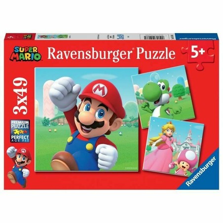 Puzzle infantil Ravensburger SUPER MARIO 147 Piezas - Compra online en MegaJuguetes