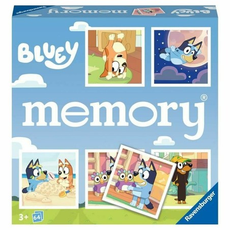 Juegos de Mesa Niños Ravensburger Grand Memory Bluey