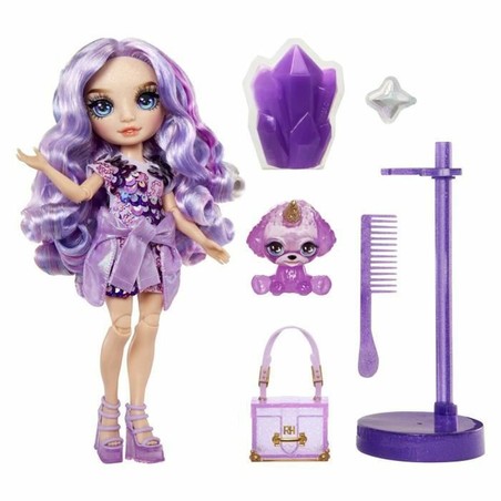Muñecas Niñas Rainbow High Violet Articulada